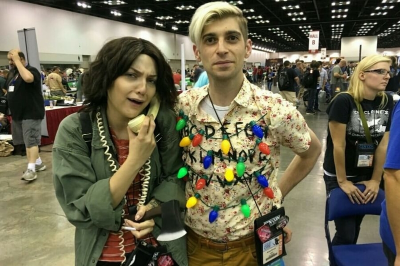 Un cosplay de Stranger Thing con un giro interesante | Imgur.com/tJDORbQ