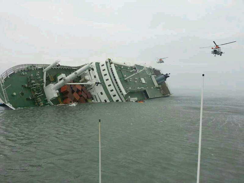 Das verheerende Fährenunglück | Getty Images Photo by The Republic of Korea Coast Guard