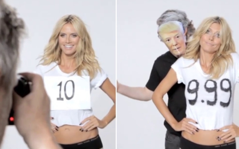 Donald Trump tinha algo a dizer sobre Heidi | Instagram/@heidiklum