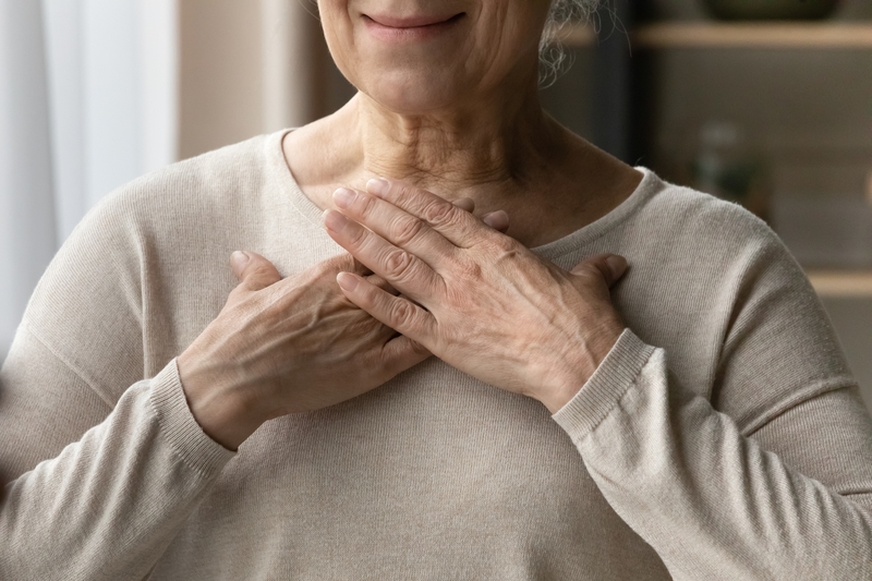 She Could Finally Breathe | Shutterstock