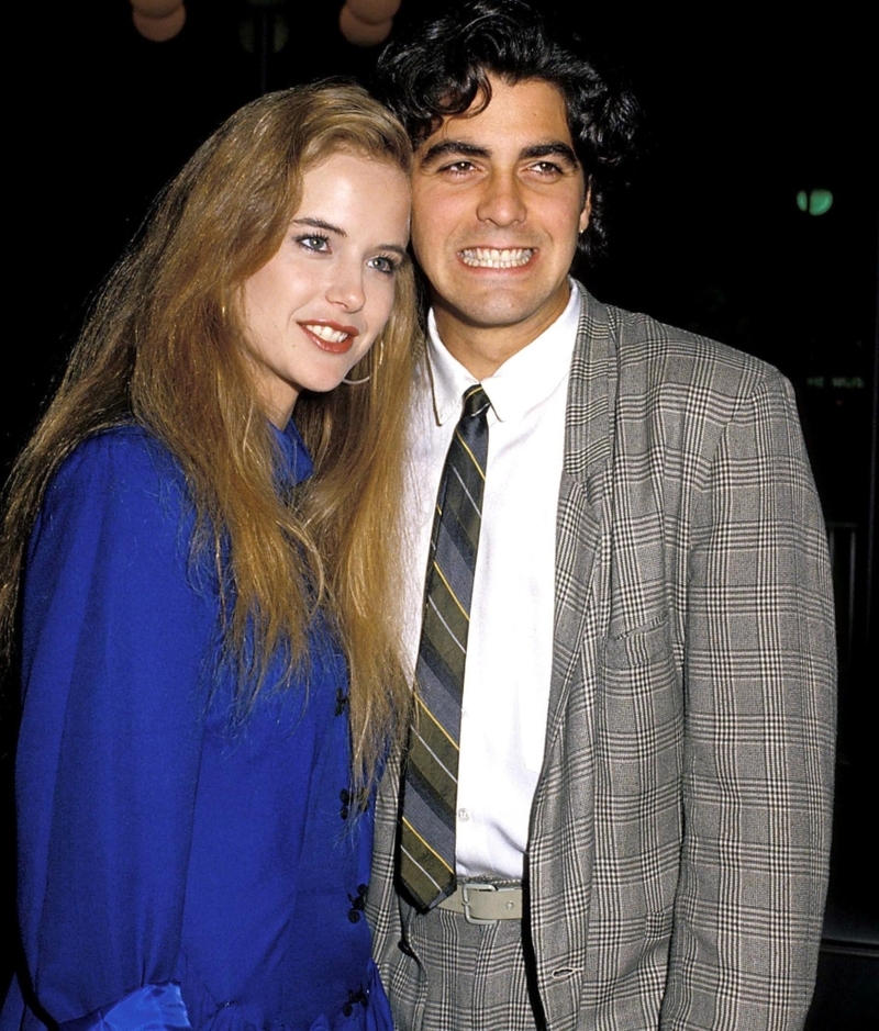 George Clooney y Kelly Preston | Alamy Stock Photo