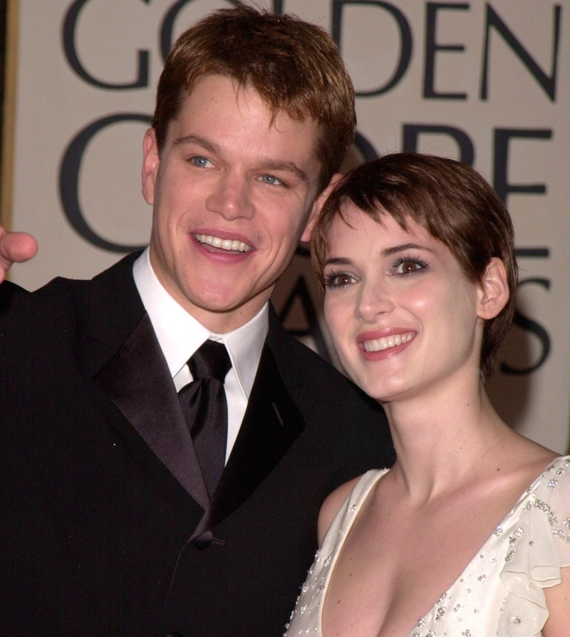 Winona Ryder y Matt Damon | Alamy Stock Photo