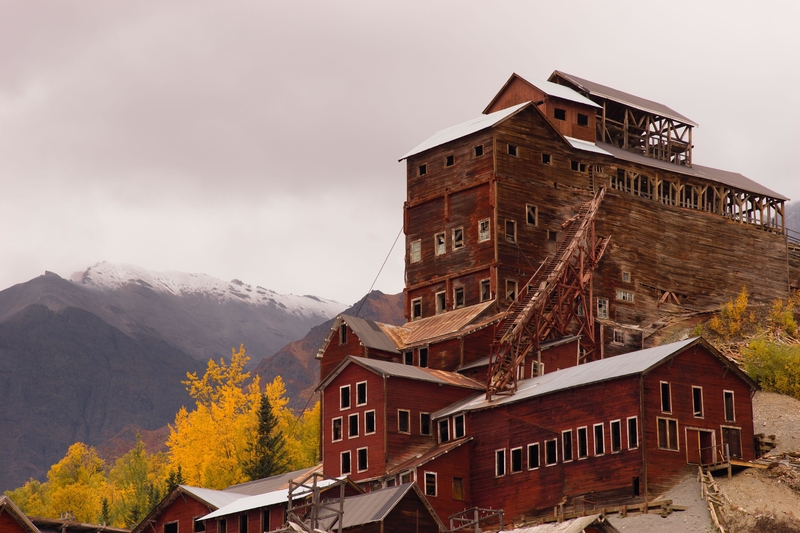 Molino de concentrado Kennecott en Alaska | Alamy Stock Photo by Zoonar GmbH/Christopher Boswell