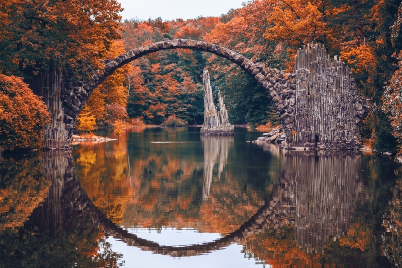 Fascinante estampa otoñal en Alemania | Getty Images Photo by DaLiu