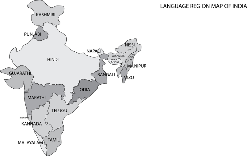 India Has Over 22 Official Languages | Shutterstock