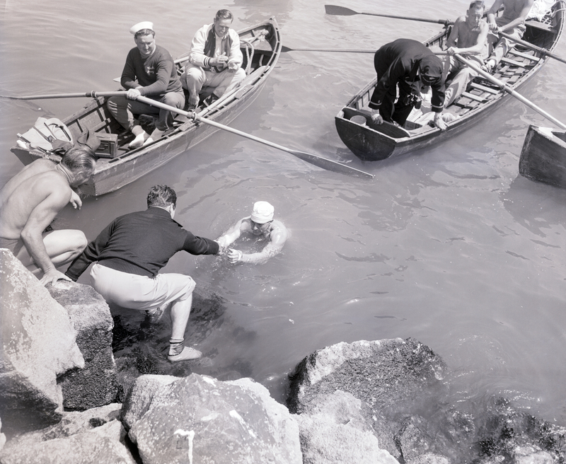 La travesía a nado por Alcatraz | Getty Images Photo by Bettmann 