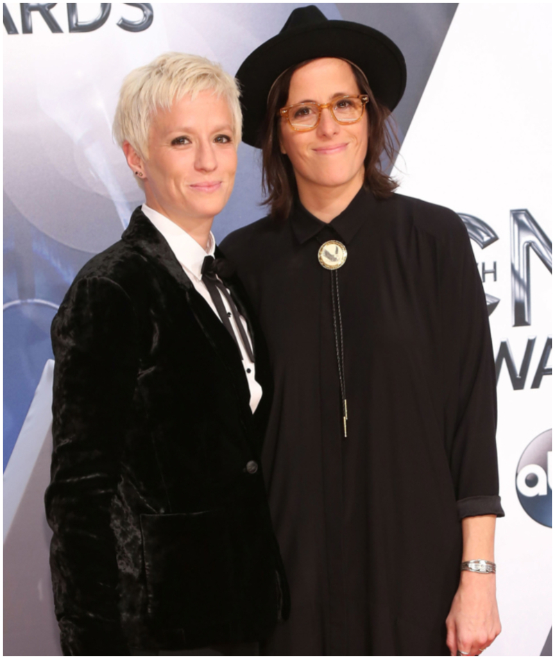 Sera Cahoone & Megan Rapinoe | Getty Images Photo by Taylor Hill