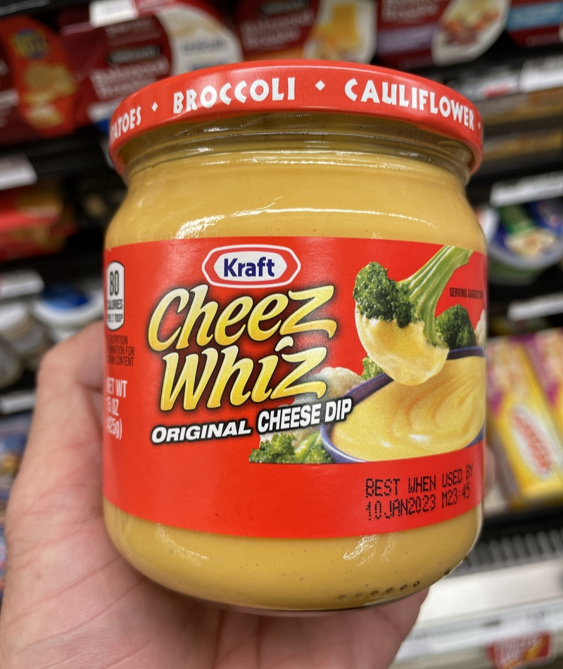 Kraft Cheez Whiz | Shutterstock