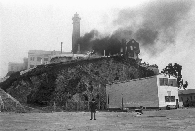 Der Brand auf Alcatraz | Getty Images Photo by Bettmann 