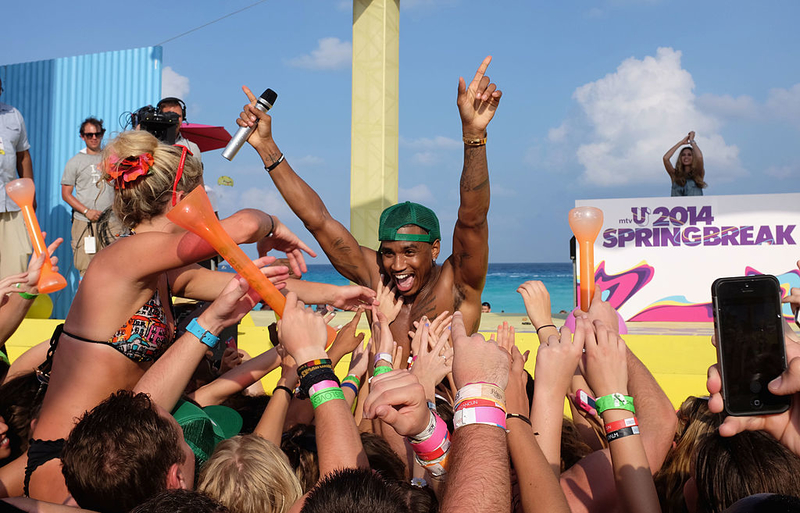 Trey Songz Is Adored by the Crowd – 2014 | Getty Images Photo by Martyna Borkowski