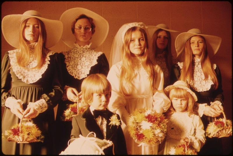 ¿Boda feliz o película de terror? | Alamy Stock Photo by Magite Historic 