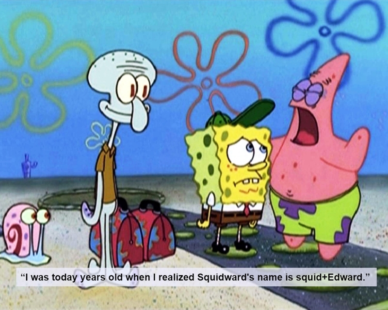 The Punny Origins of Squidward’s Name | Alamy Stock Photo