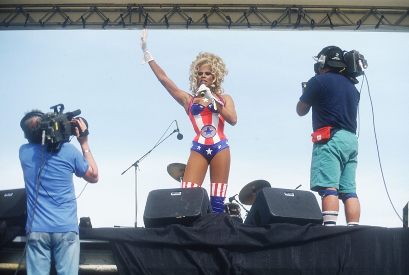 The LGBT March on Washington | Getty Images Photo by Porter Gifford/Liaison