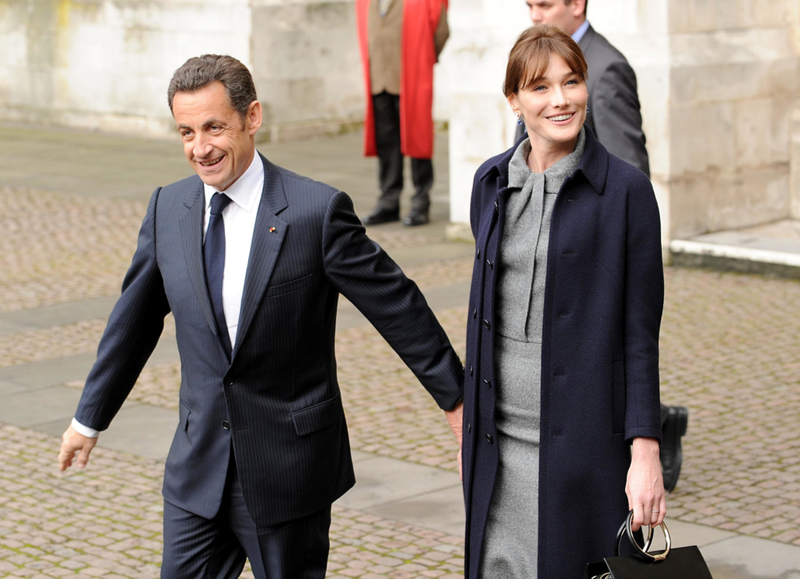 Carla Bruni E Nicolas Sarkozy | Alamy Stock Photo by PA Images / Anthony Devlin