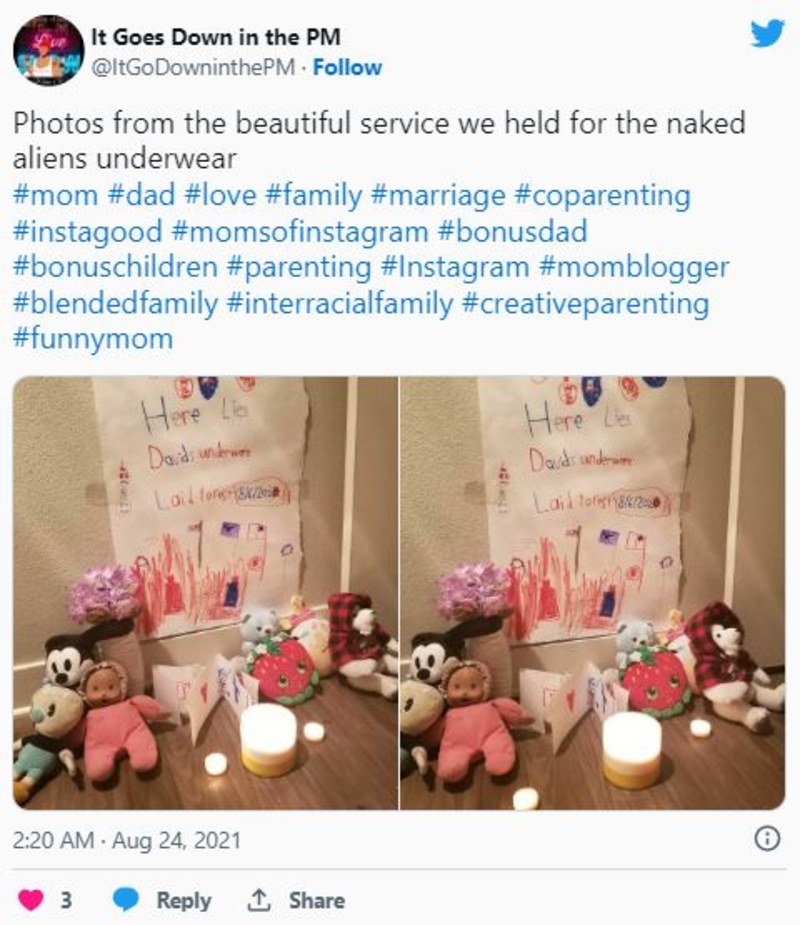 The Mom Who Held a Very Creative Funeral | Twitter/@ItGoDowninthePM