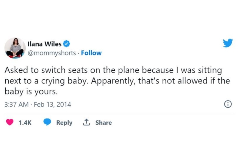 The Mom Whose Crying Baby Was Definitely Still Hers | Twitter/@mommyshorts