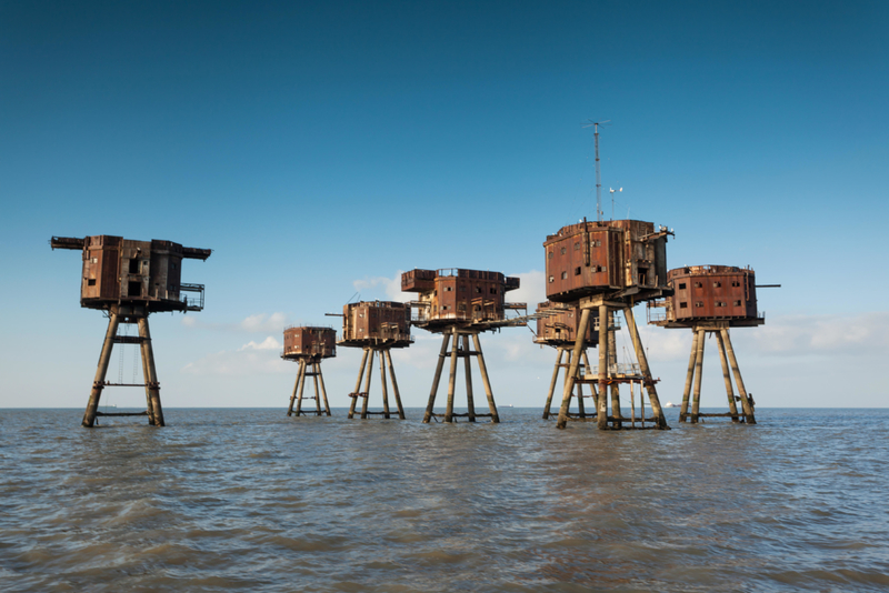 Red Sands Sea Forts – Sealand, Vereinigtes Königreich | Alamy Stock Photo by Miroslav Valasek