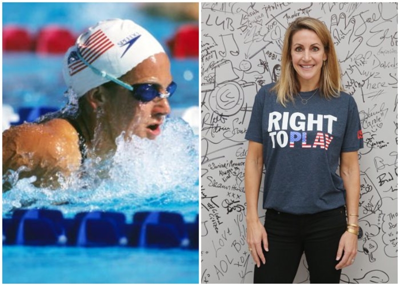 Summer Sanders | Getty Images Photo by Ronald C. Modra/Sports & Mireya Acierto/FilmMagic 