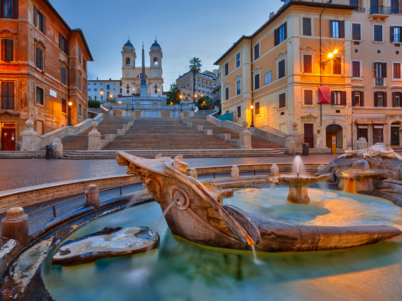 Fantasía - La Plaza de España, Roma | Shutterstock 