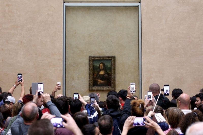 Realidad - La Mona Lisa, Francia | Getty Images Photo by Pedro Fiúza/NurPhoto