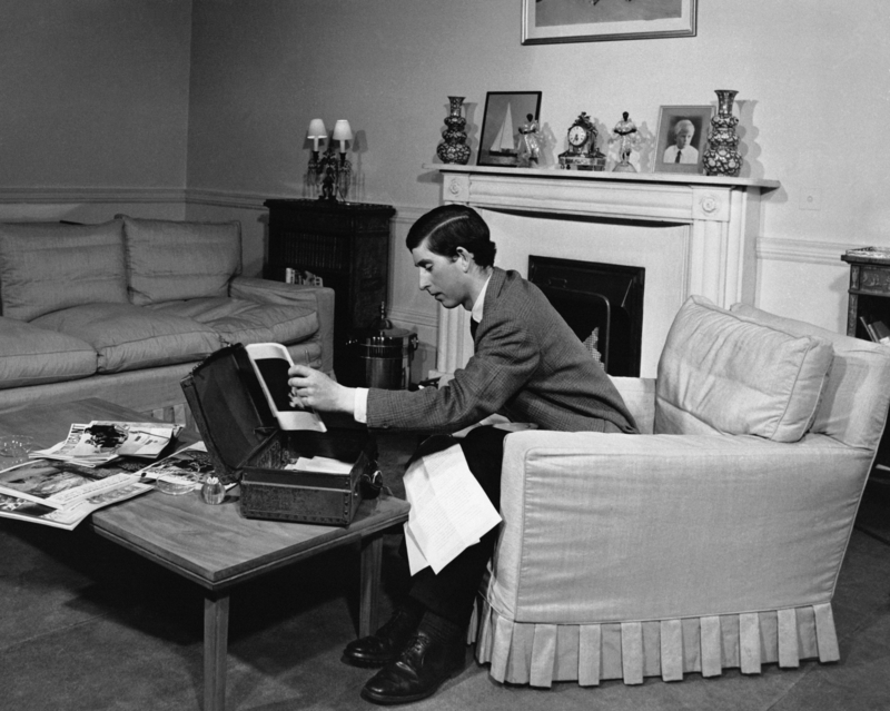 Prince Charles in His Private Salon | Getty Images Photo by Keystone-FranceGamma-Rapho