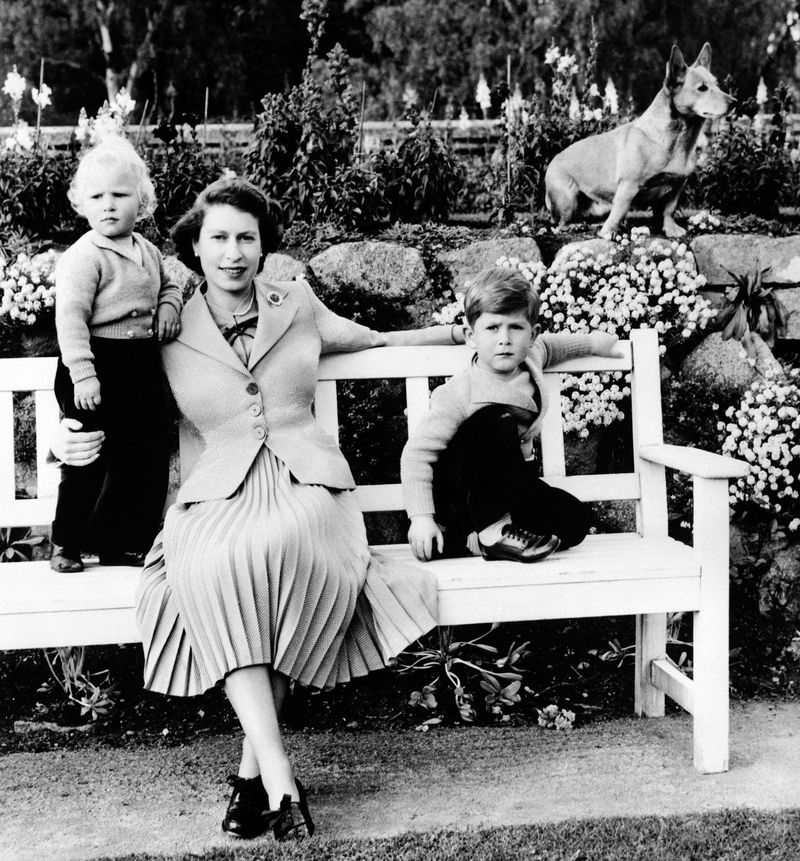 Queen Elizabeth, Prince Charles, and Princess Anne | Alamy Stock Photo by PA Images