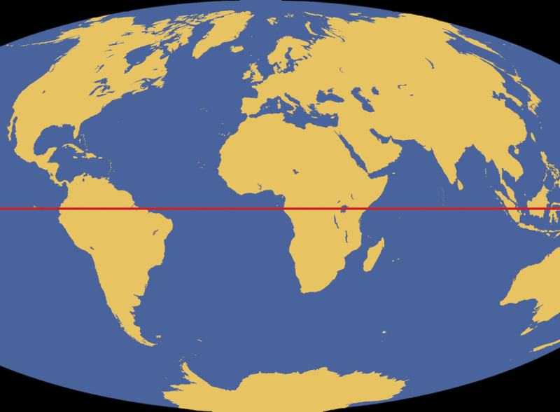 You Weigh Less on the Equator | Alamy Stock Photo 