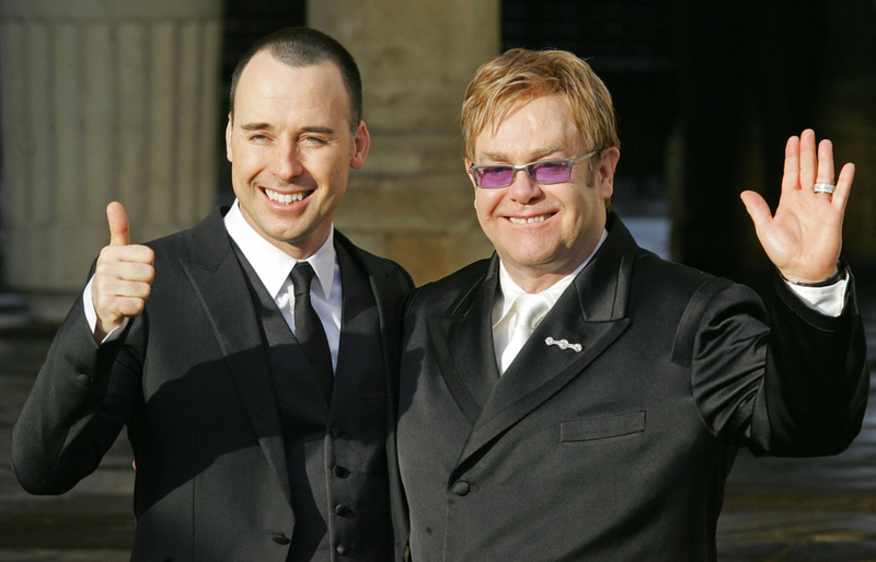 Sir Elton John’s Hochzeit | Getty Images Photo by ODD ANDERSEN/AFP