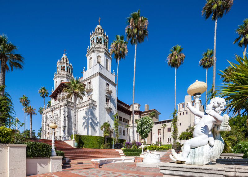 Hearst Castle — California | Alamy Stock Photo by Wim Wiskerke