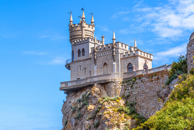 Bonus Castle: Swallow's Nest – Gaspra, Ukraine | Getty Images Photo by Scaliger