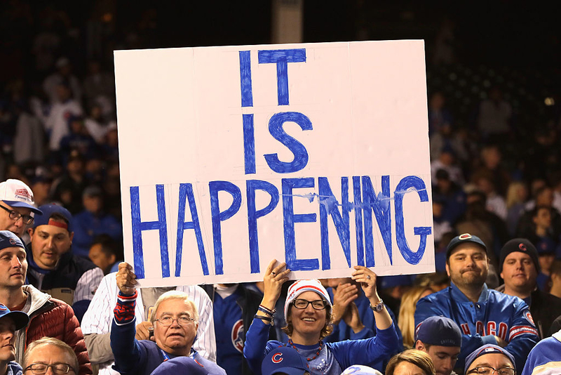 Celebración de los Cubs | Getty Images Photo by Jamie Squire