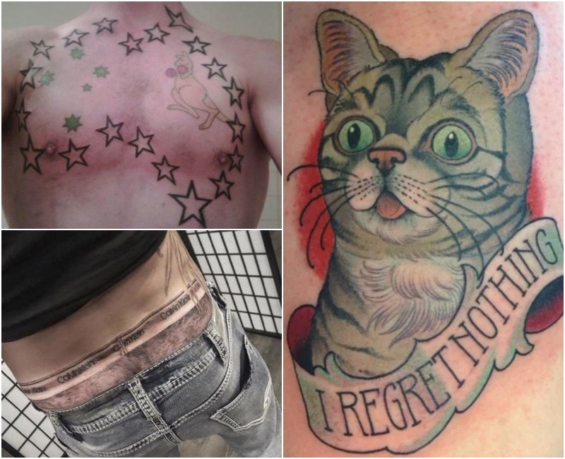 Tattoos That Help You Know What Not to Get for Your Next Ink: Part 3 | Reddit.com/LOL_EVAN & Reddit.com/faizanmzn & Imgur.com/gOGeAOh