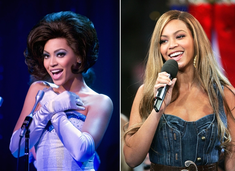 Deena Jones (Beyoncé) | Alamy Stock Photo & Getty Images Photo by Scott Gries