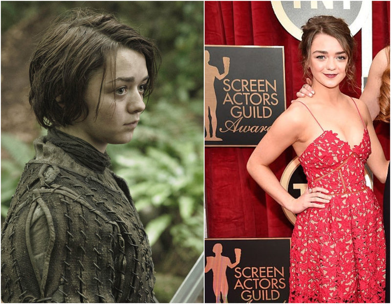 Arya Stark (Maisie Williams) | Alamy Stock Photo & Getty Images Photo by Kevin Mazur/WireImage