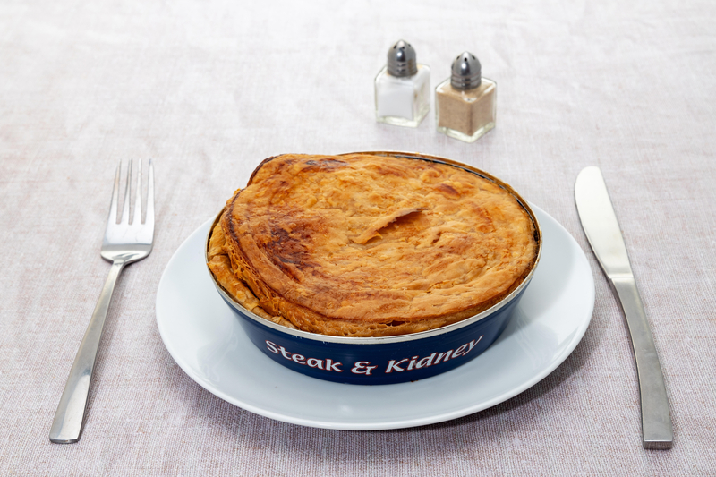 Pie in a Tin | Alamy Stock Photo