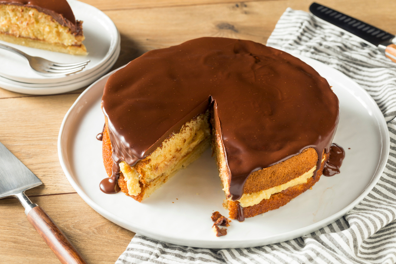 Massachusetts – Boston Cream Pie | Shutterstock