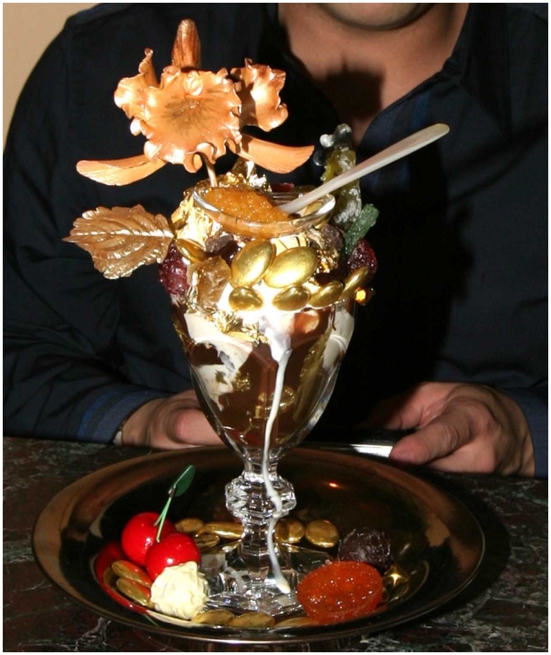 New York’s Worst – Golden Opulence Sundae | Getty Images Photo by Erik T. Kaiser/Patrick McMullan