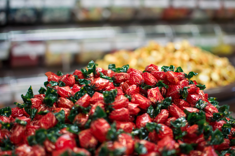 Bombons de morango | Shutterstock