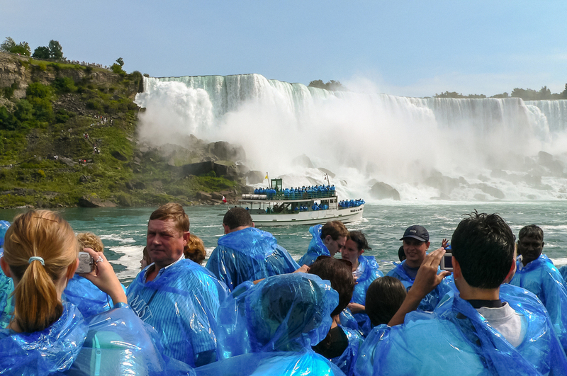 Die Wirklichkeit: Niagra Falls an der Grenze zwischen den USA und Kanada | Shutterstock