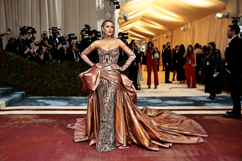 Blake Lively | Getty Images Photo by Dimitrios Kambouris/The Met Museum/Vogue