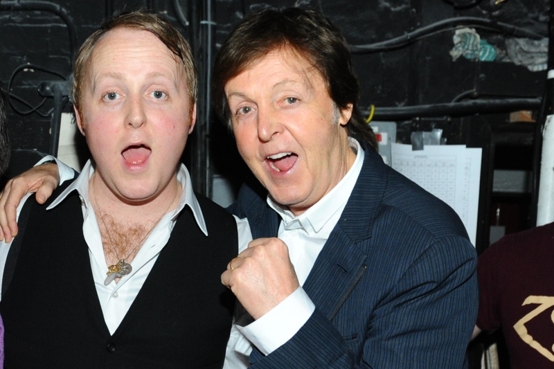 Paul McCartney y James McCartney | Alamy Stock Photo