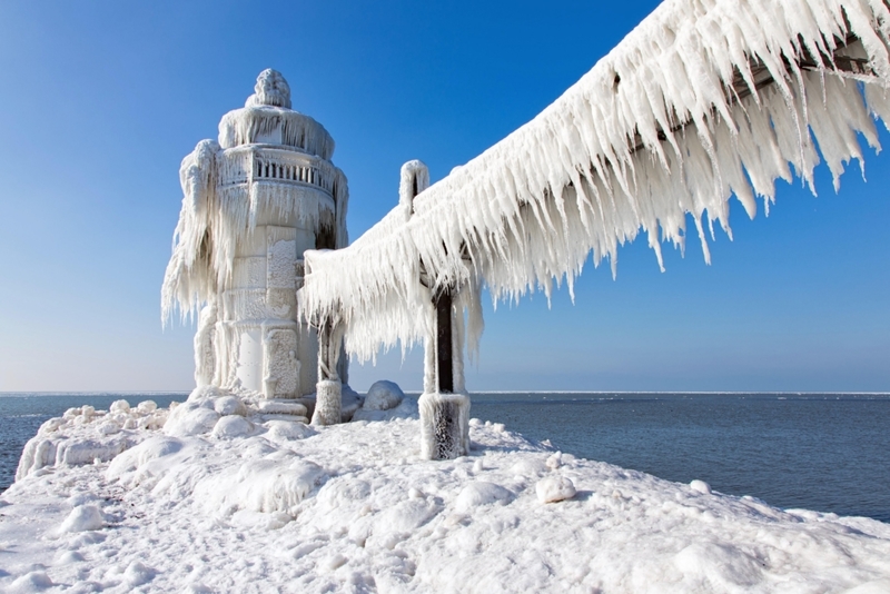 Un faro en Michigan | Alamy Stock Photo by Craig Sterken 