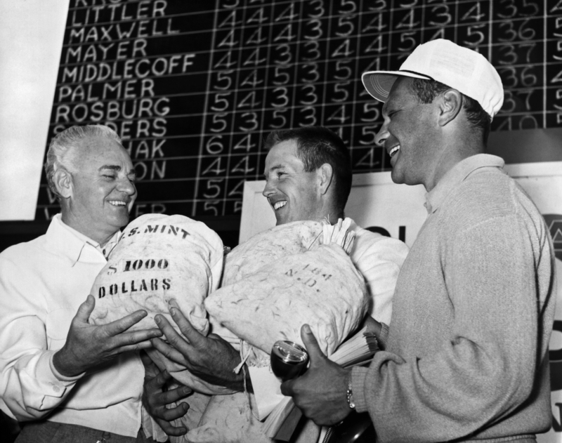 Golfistas Comemorando Vitórias | Getty Images Photo by Underwood Archives