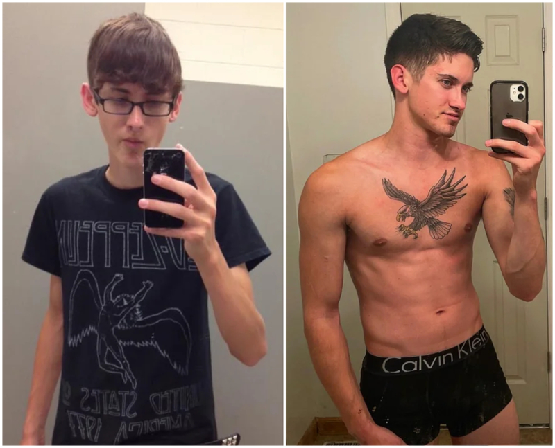 From Scrawny Led Zeppelin Fan to Calvin Klein Model | Reddit.com/J_DeanIronaddict