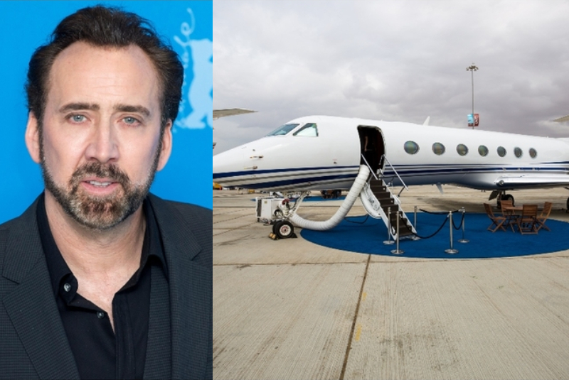 Nicolas Cage – Gulfstream G550, Estimated $30 Million - Jaw Dropping ...