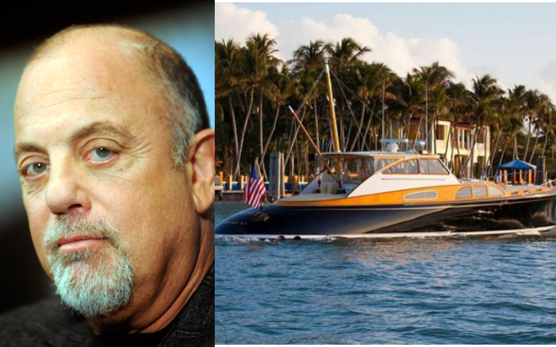 Billy Joel – Vendetta, Estimated $1.2 Million | Alamy Stock Photo by PixelPro & Instagram/@1oceanyachts