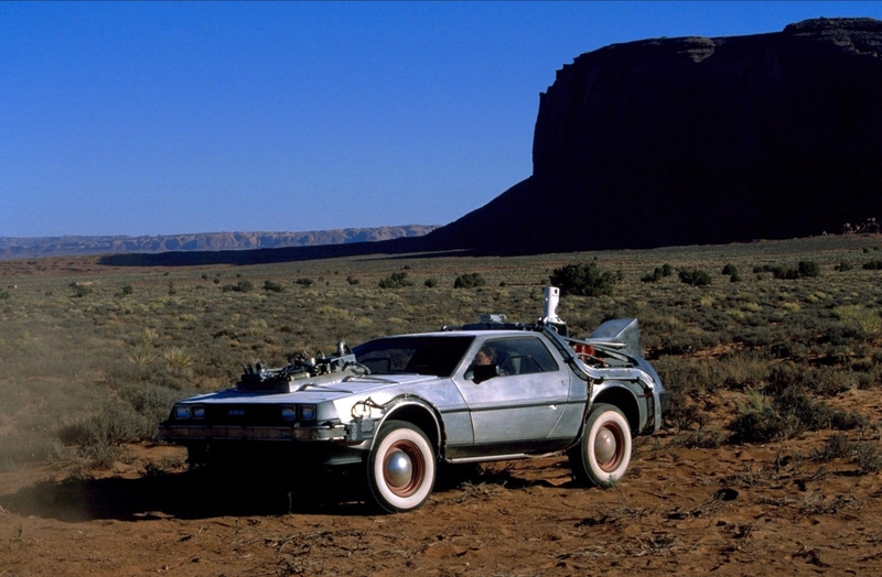 The DeLorean Time Machine | Alamy Stock Photo by Cinematic Collection