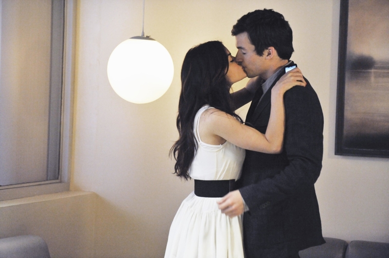 Aria e Ezra em 