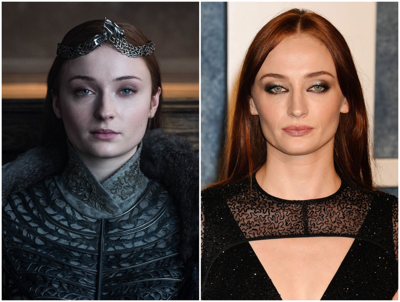 Sophie Turner – Sansa Stark | MovieStillsDB Photo by michaella92/HBO & Alamy Stock Photo by Jeffrey Mayer