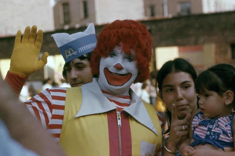 Ronald McDonald, the Face of McDonald's | Getty Images Photo by Smith Collection/Gado